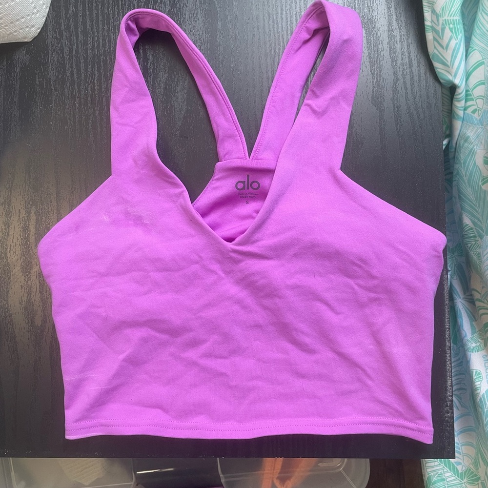 Alo airbrush real bra tank